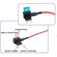 thumbnail image 4 of GHSDFBB Automotive Car Truck 5 Pieces 16 Gauge Add-a-Circuit Fuse TAP Adapter for Mini Blade Type Fuse + 5 Pieces 10Apm Mini Fuse, 4 of 7