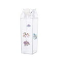 thumbnail image 2 of Backitchen BPA Free Clear Outdoor Sports Plastic Water Bottle with Stickers (2 Count), 2 of 9