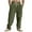 Army Green, variant on Coorders George Men's Casual Cargo Pants, Pants Clearance, Drawstring Cargo Sweatpants with Pockets Army Green, XXXL