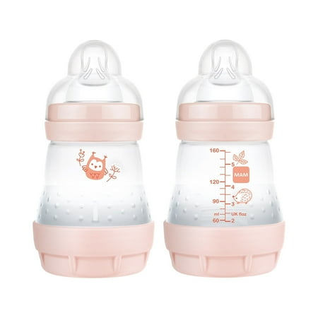 UPC: 0845296059727 | MAM Easy Start Matte Anti-Colic Bottle 5 oz Girl 2 pack