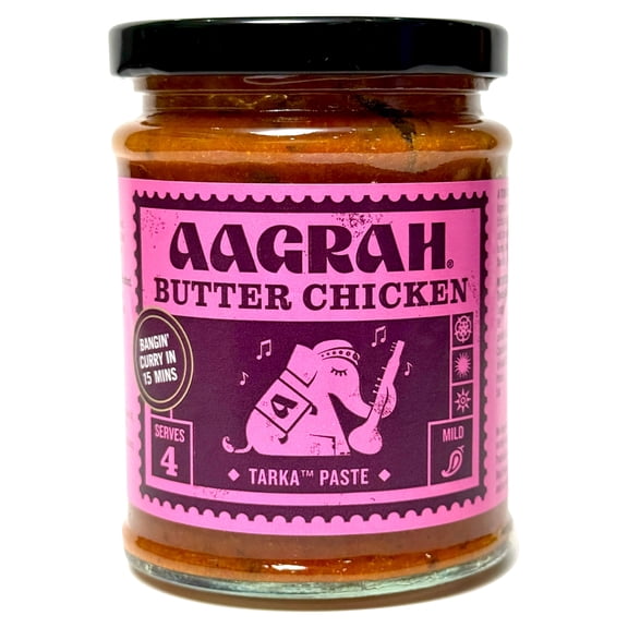 Aagrah Butter Chicken Tarka Paste 270g, Imported from Britain