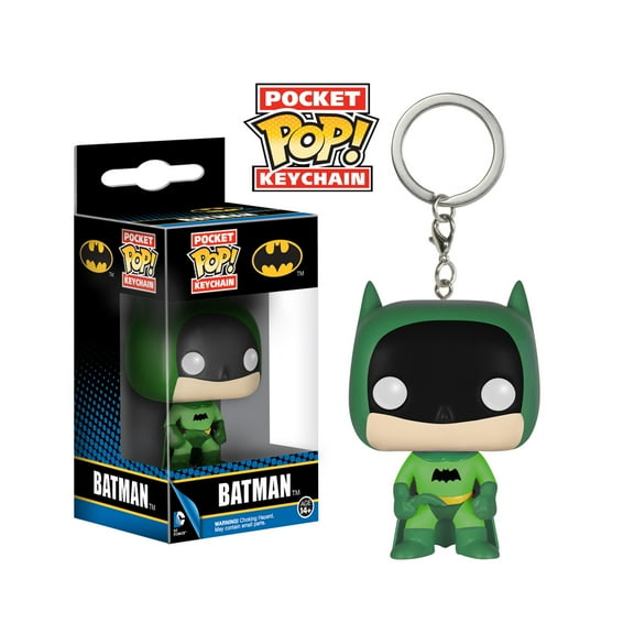 FunKo POP! 75th Anniversary Green Batman 1.5" Keychain