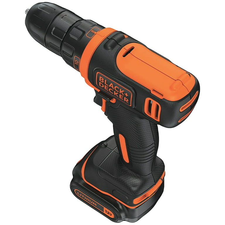 BLACK+DECKER 12V MAX Cordless Drill/Driver with MarkIT Picture Hanging Tool  Kit (BDCDD12C & BDMKIT101C)