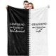 thumbnail image 2 of LHSHID Hubby and Wifey Blanket Wedding Gifts For Couples Unique Bridal Shower Mr and Mrs Gifts Bride To Be Gifts His And Her for Newlywed Christmas Anniversary Married Gifts 30"x40", 2 of 9