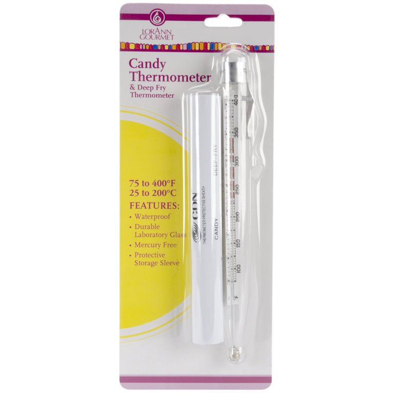 THERMOMETER Basic Candy, Lorann Mercury Free, Fahrenheit and