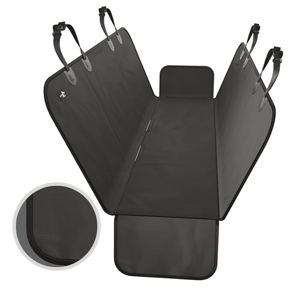 Funda para Asiento de Coche para Perros Active Pets Impermeable Negra 53x56 cm