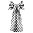 thumbnail image 5 of Poodles all over ! Sleeveless Dress chic and elegant woman dress women's summer dresses 2024, 5 of 7