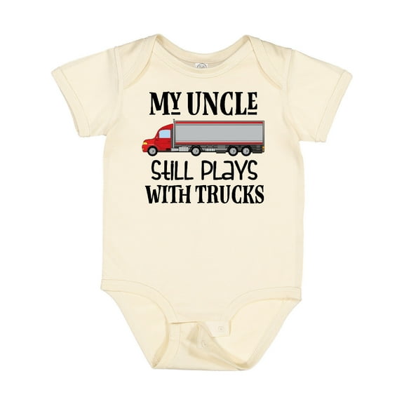 Inktastic Truck Driver Uncle for Nephew Boys or Girls Baby Bodysuit