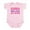 Petal Pink, variant on CafePress - Future Track All Star Girl Infant Bodysuit - Baby Light Bodysuit, Size Newborn - 24 Months
