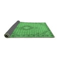 thumbnail image 2 of Ahgly Company Indoor Round Medallion Emerald Green Traditional Area Rugs, 7' Round, 2 of 4