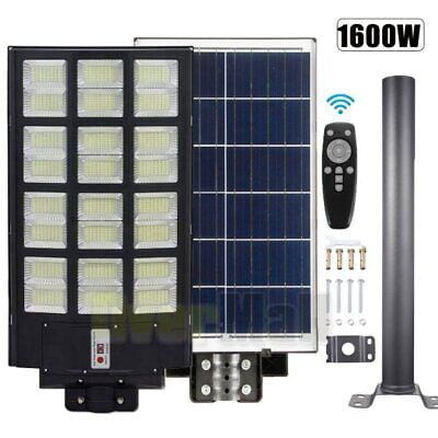 

Commercial 9900000LM Solar Street Light 1000W IP67 Foco Solar Para Exterior+Pole