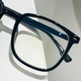 thumbnail image 4 of YAOBAMM Reduce Visual igue Glasses Unisex Blue Light Blocking Glasses Retro Large Frame Clear View Strong Hinge Brim Eye Protection Clear Bluelight, 4 of 6