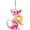 Q, variant on Dmlowu 26 Letter Christmas Tree Ornaments - Christmas Dragon Ornaments for Xmas Tree, Lightweight Sturdy Christmas Decorations Pendant for Holiday Party, DIY Hanging Decor Dragon, Pink