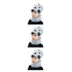 thumbnail image 3 of Qarigey Sombrero de invierno para niños Conjunto de calentador de cuello a prueba de viento de punto para niños Protección auditiva de gris claro 3piezas, 3 of 6