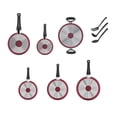 thumbnail image 2 of Batería de cocina T-fal Character 12pz Roja, 2 of 4