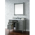 thumbnail image 6 of James Martin Vanities 48" Single Vanity, Burnished Mahogany w/ 3 CM White Zeus Quartz Top, 6 of 7