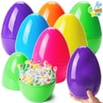 thumbnail image 1 of Huevos de Pascua JOYIN 10 gigantes de 25 cm, rellenables de plástico, 6 unidades, 1 of 3