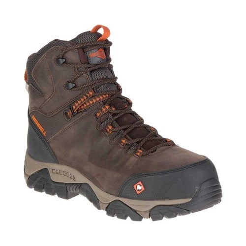 Men s Merrell Work Phaserbound Mid Waterproof Composite Boot
