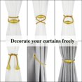 thumbnail image 5 of Minzimin 2Pack Magnetic Curtain Tiebacks Rope Decorative Holdbacks for Drapes, 5 of 6