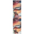 thumbnail image 2 of SAFAVIEH Calista Charmaine Camouflage Runner Rug, Red/Blue, 2'3" x 9', 2 of 11