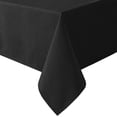 thumbnail image 1 of Mantel rectangular de lino texturizado de 60 x 120 pulgadas, mantel sólido premium a prueba de derrames, resistente al agua, para comedor, buffet, tela extrasuave y gruesa sin arrugas, gris topo, 54 x 54 pulgadas, 1 of 5