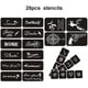 thumbnail image 4 of Kit de tatuajes temporales, juego de tinta de gel para tatuajes con plantillas, tatuajes DIY, pecas falsas para mujeres, niños y hombres, 4 of 5