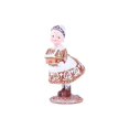 thumbnail image 4 of Figuritas navideñas de Papá Noel, figuras de resina de Papá Noel, adornos navideños, figuras en miniatura de Papá Noel novedosas para el hogar y la Mujer Marrón mayimx Figuras de Papá Noel, 4 of 9