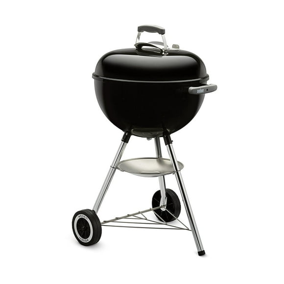 Weber Original Kettle 18 Inch Charcoal Grill, Black Weber 18&quot; Original Kettle, Black