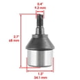 thumbnail image 2 of Caltric Two Ball Joints Compatible with Polaris Magnum 325 4X4 2000 2001 2002, 2 of 6