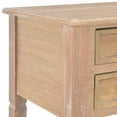 thumbnail image 5 of vidaXL Writing Desk Brown 109.5x45x77.5 cm Wood, 5 of 5