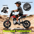 thumbnail image 4 of Mini Moto Eléctrica Infantil Honey Whale BDQ-6088 Rojo, 4 of 6
