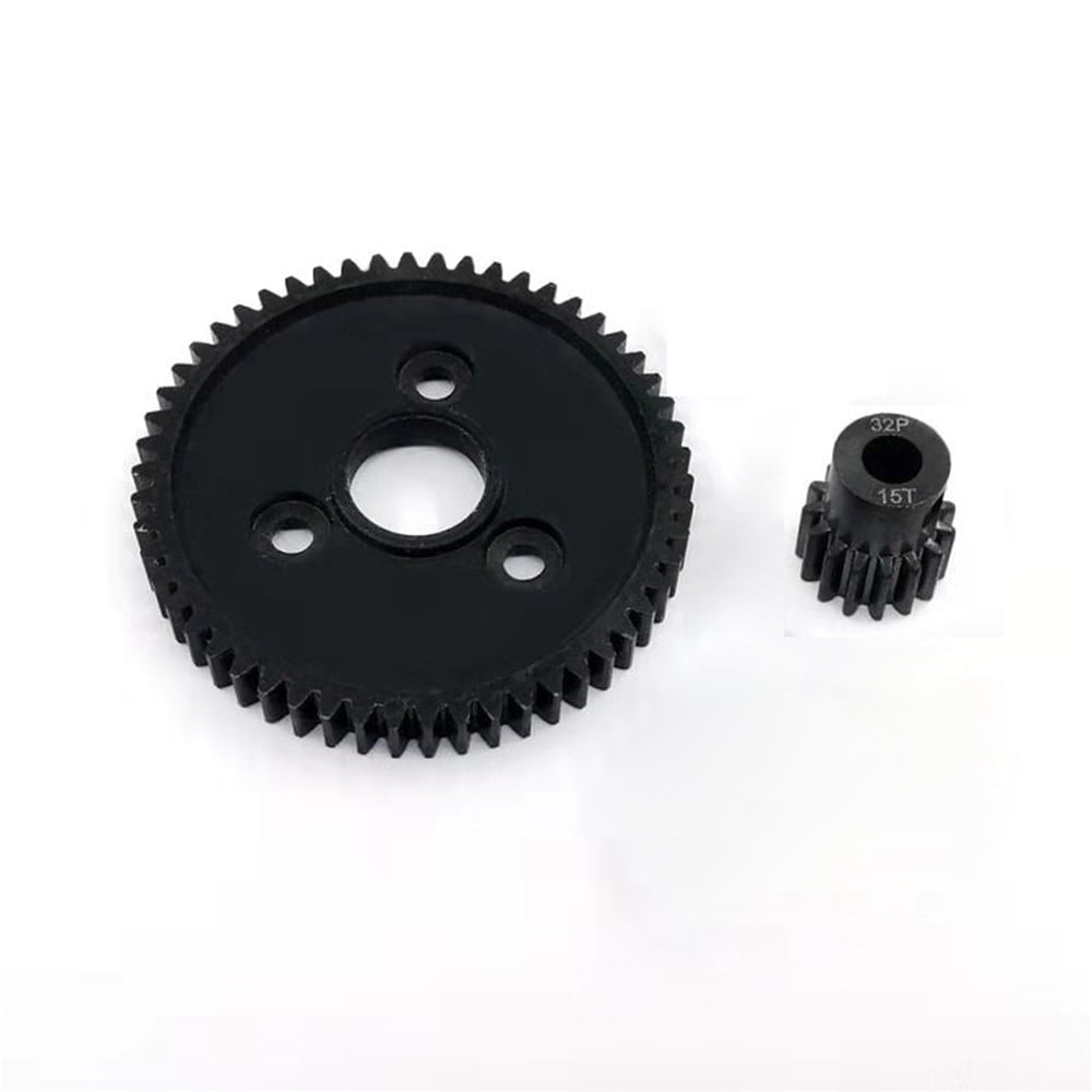 Metal Spur Gear 54T+15T/17T/19T 32P Motor Pinion Gears for 1/10 Traxxas