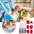 thumbnail image 1 of Oliegs Blanket 1PC Color Mixing Tool Set Suitable For Desktop Art Creation With Smooth Wooden Handle And Stainless Steel Metal, 1 of 5