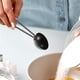 thumbnail image 2 of Juego de 5 cucharas medidoras de acero inoxidable negro, kit de cucharas medidoras anidadas, herramienta para hornear en la cocina, 2 of 5