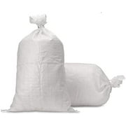 Farm Plastic Supply 14" x 26" Empty Sand Bags, with Solid ties, and UV protection (10)