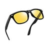 A-Black frame/Night vision yellow lens