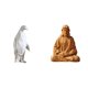 thumbnail image 1 of Escultura de corazón de pingüino, estatua de resina coleccionable, figura de Jesús , adorno decorativo para inauguración de la casa, dormitorio, 1 of 8