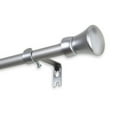 thumbnail image 3 of 5/8" Dia Adjustable 48"-84" single curtain rod with Myrtle Finials - Satin Nickel,(5712-485), 3 of 3
