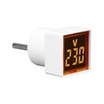 thumbnail image 3 of Digital Voltmeter Voltage Tester with LED Display EU Plug Yellow, 3 of 5