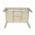 thumbnail image 6 of International Concepts Java Butterfly Leaf Dining Table - 18" Leaf, 6 of 14