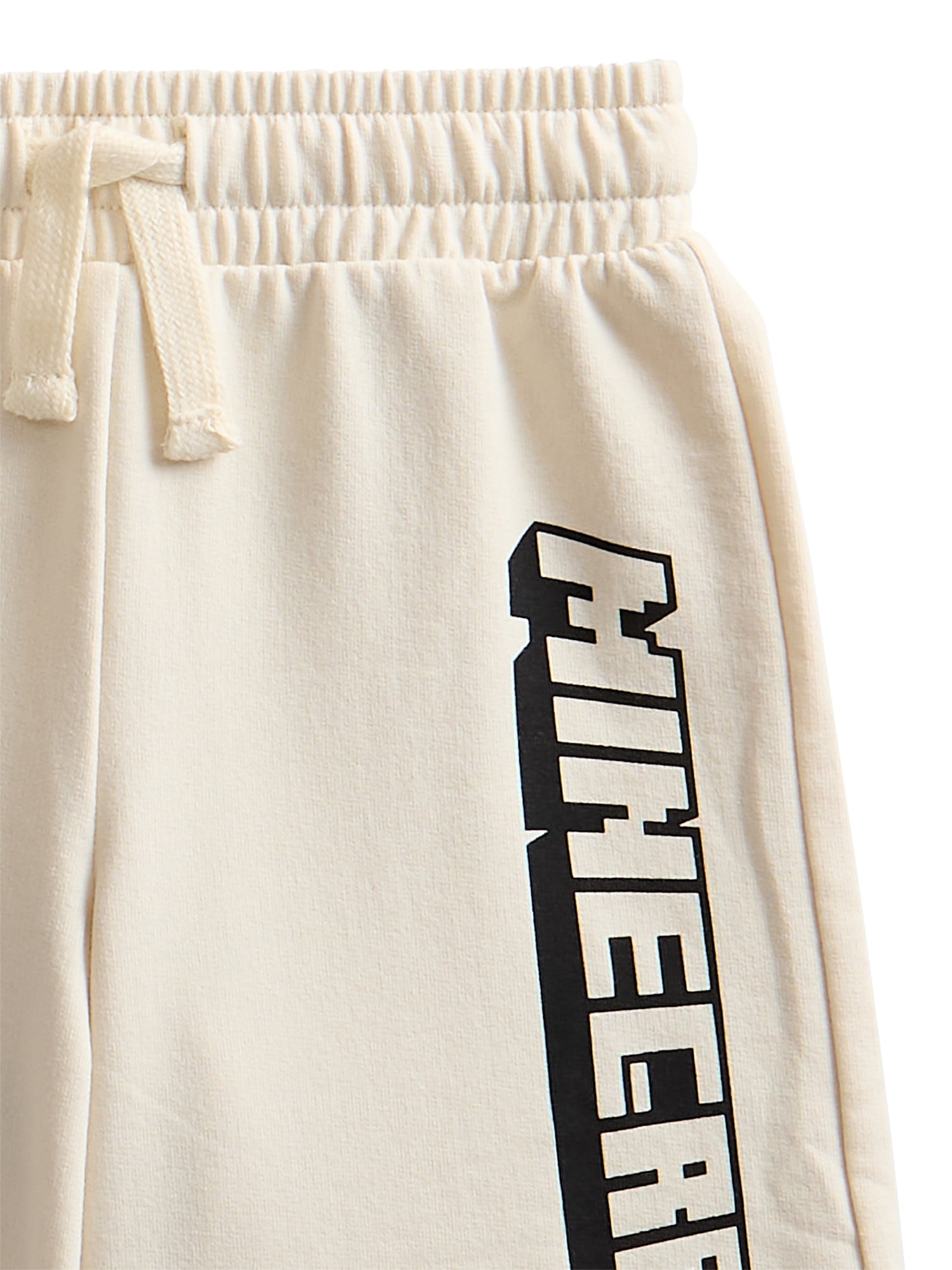 Minecraft Boys Graphic Tee and Fleece Shorts Set, 2-Piece, Sizes 4-16