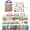 T6-G, variant on Busy Book for Toddlers 1-3 Reusable Jelly Sticker Books Travel Toys Stickers for Toddlers 2-4 Years Toddler Books Stickers for Kids,A