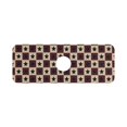 thumbnail image 7 of Yayeee Faucet Mat for Kitchen Sink 14.7" Diatomite Long Splash Guard Pad, Checkered Stars Pattern, 7 of 7