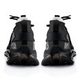 thumbnail image 6 of Silver Black Sequins Painting Walking Shoes for Men Woman Lightweight Tennis Fashion Elastic Sports Shoes Cushion Basketball Shoes, 6 of 7