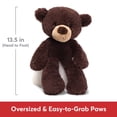 thumbnail image 3 of Gund Fuzzy - Chocolate Bear, 3 of 7