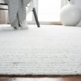 thumbnail image 6 of SAFAVIEH Cape Cod Randell Abstract Polyester Area Rug, Grey/Ivory, 4' x 6', 6 of 7