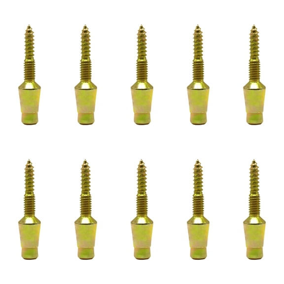 10pcs Hardened Security Screws Tamper Proof Door Hinges Screws Carbon Steel for Door Hinges to Prevent Unauthorized Entry