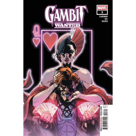 Collectible Gambit: Wanted #3 VF ; Marvel Comic Book