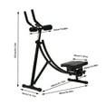 thumbnail image 2 of Abdominal Crunch Core Abdominal Workout Ab Trainer Machine Coaster For Home&Gym, 2 of 4
