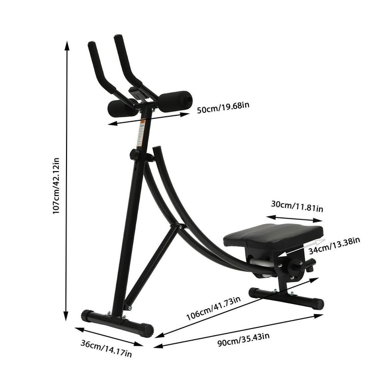 WT-089B Abdominal Crunch Core Abdominal Workout Ab Trainer